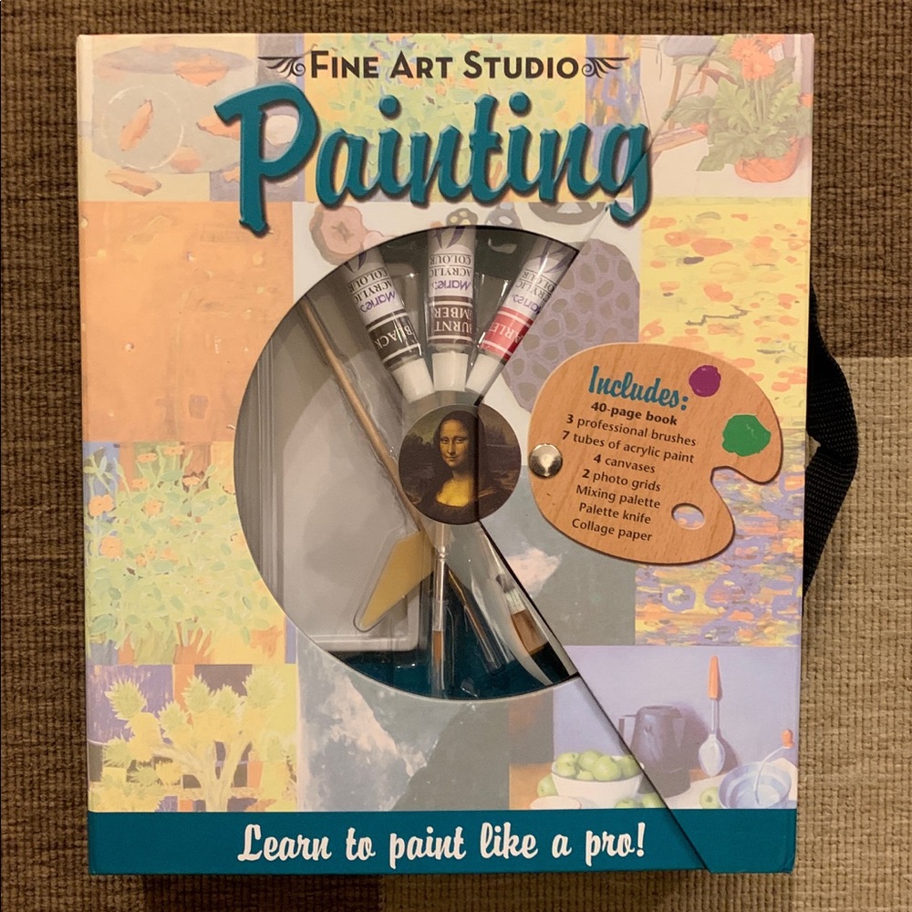 Fine Art Studio Painting Kit Learn To Paint Set
